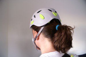 Ponytail helmet by Petzl